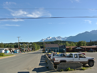 ab Haines oder Skagway