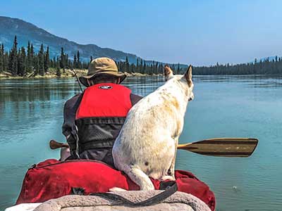 Paddling & Huskies