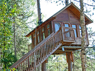 Familienurlaub - Baumhaus Abenteuer