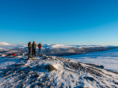 Schneeschuhtrekking Vindelfjällen