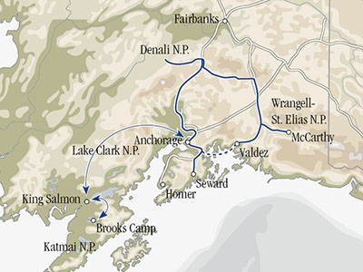 Trekking Alaska
