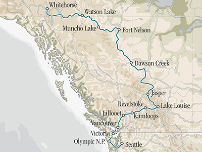 Roadtrip to Alaska (Fotoreise) | Seattle - Whitehorse