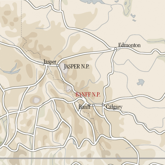 Reiten in den Rockies