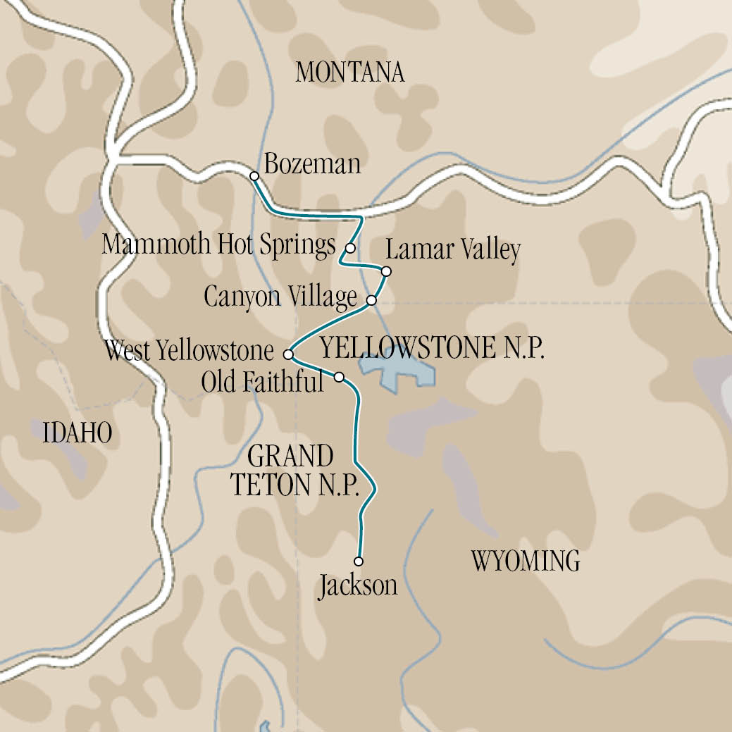 Tracking Wildlife in Yellowstone on Foot